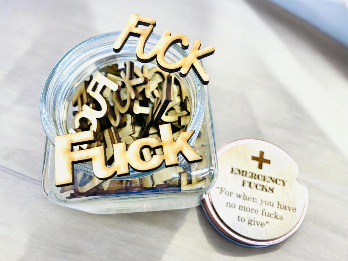 Funny Secret Santa office gift for coworker who swears