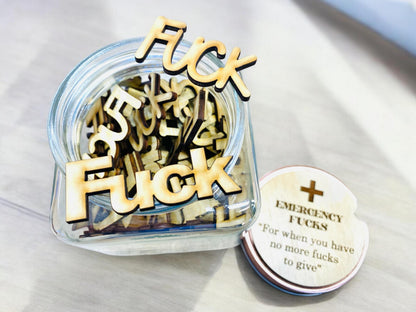 Funny Secret Santa office gift for coworker who swears